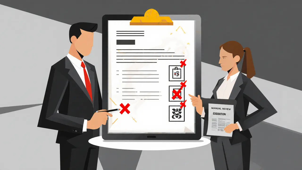 Deux auditeurs analysent un contrat intelligent avec des outils spécialisés, style Bauhaus.