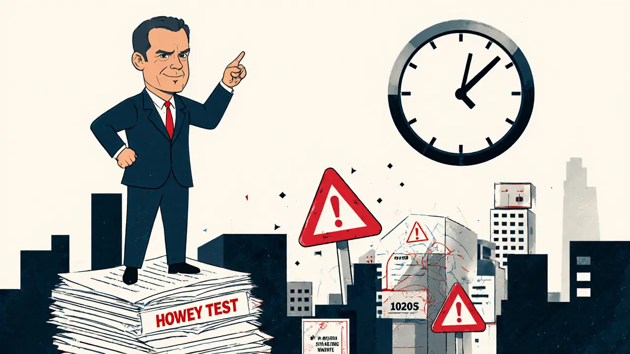 Gary Gensler dirige une campagne réglementaire agressive dans une ville crypto stylisée, en style Bauhaus.