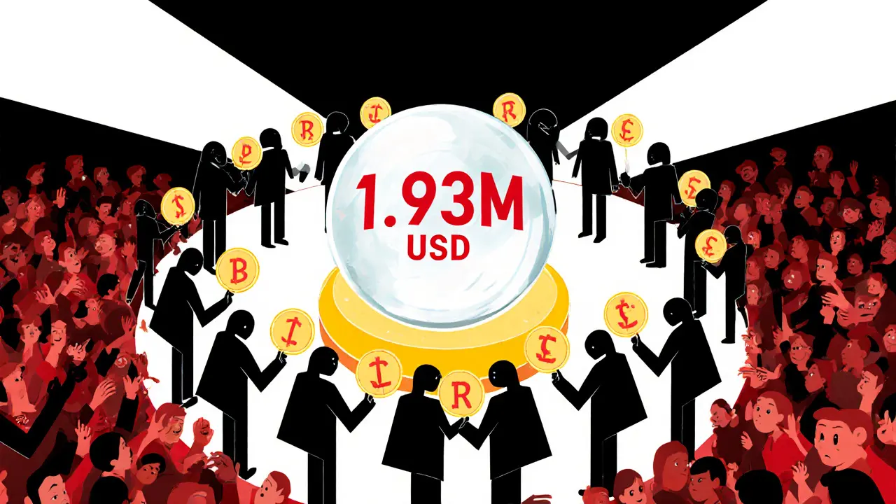 Dix-huit silhouettes entourant une sphère fragile représentant la capitalisation d&#039;IWMon.