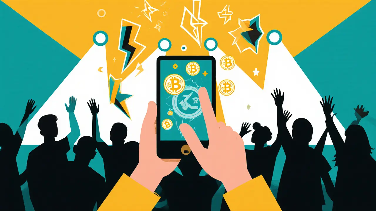 Fan assiste à un concert en direct et achète un NFT avec Uniswap v3 sur Soneium.