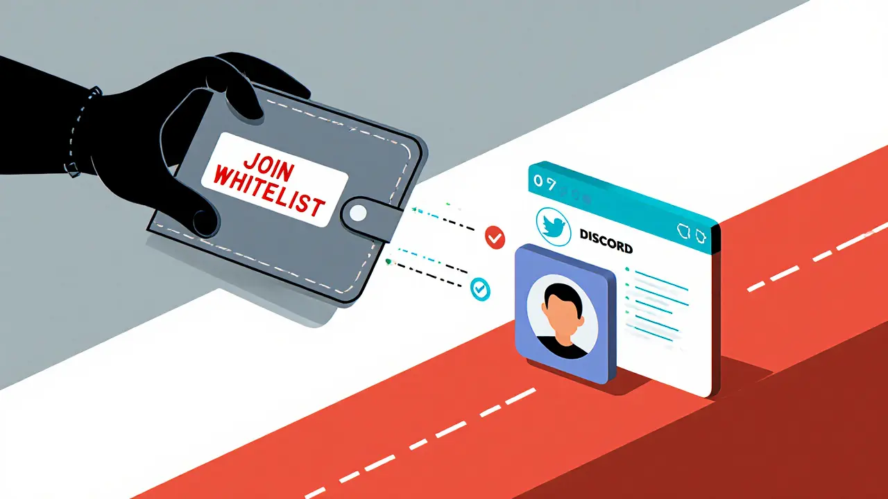 Portefeuille digital volé par des mains cachées, avec un chemin sûr menant à des comptes vérifiés en style géométrique.