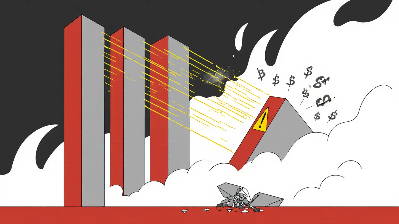 Système de sécurité DeFi protégé par trois oracles contre une vague de manipulation de prix artificielle.