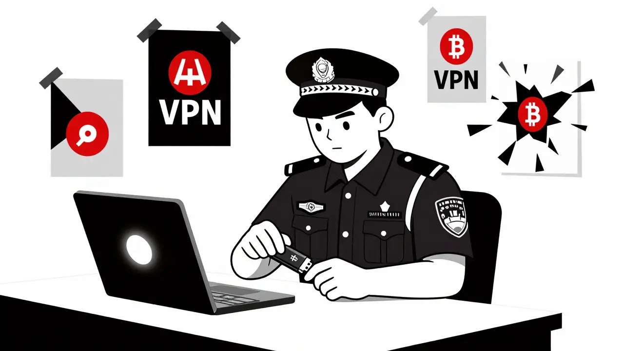 Saisies de cryptomonnaies et actions d'application de la loi par le gouvernement chinois