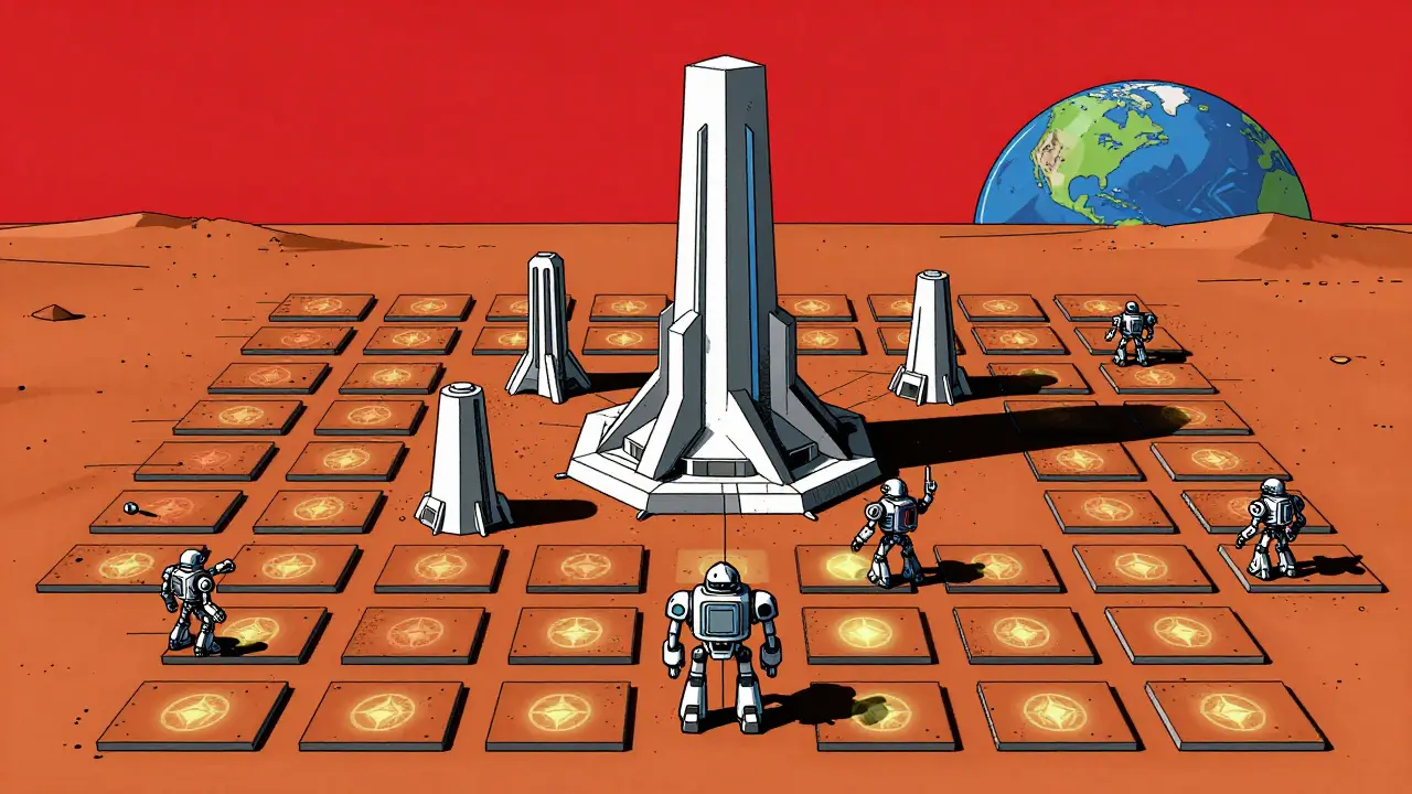 SpaceY 2025 (SPAY) Airdrop : Tout ce que vous devez savoir sur le jeton, les NFT et le jeu play-to-earn sur Mars