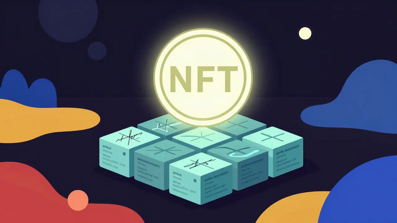 Authentification de l'art numérique avec les NFT : Comment la blockchain garantit l'origine et la propriété