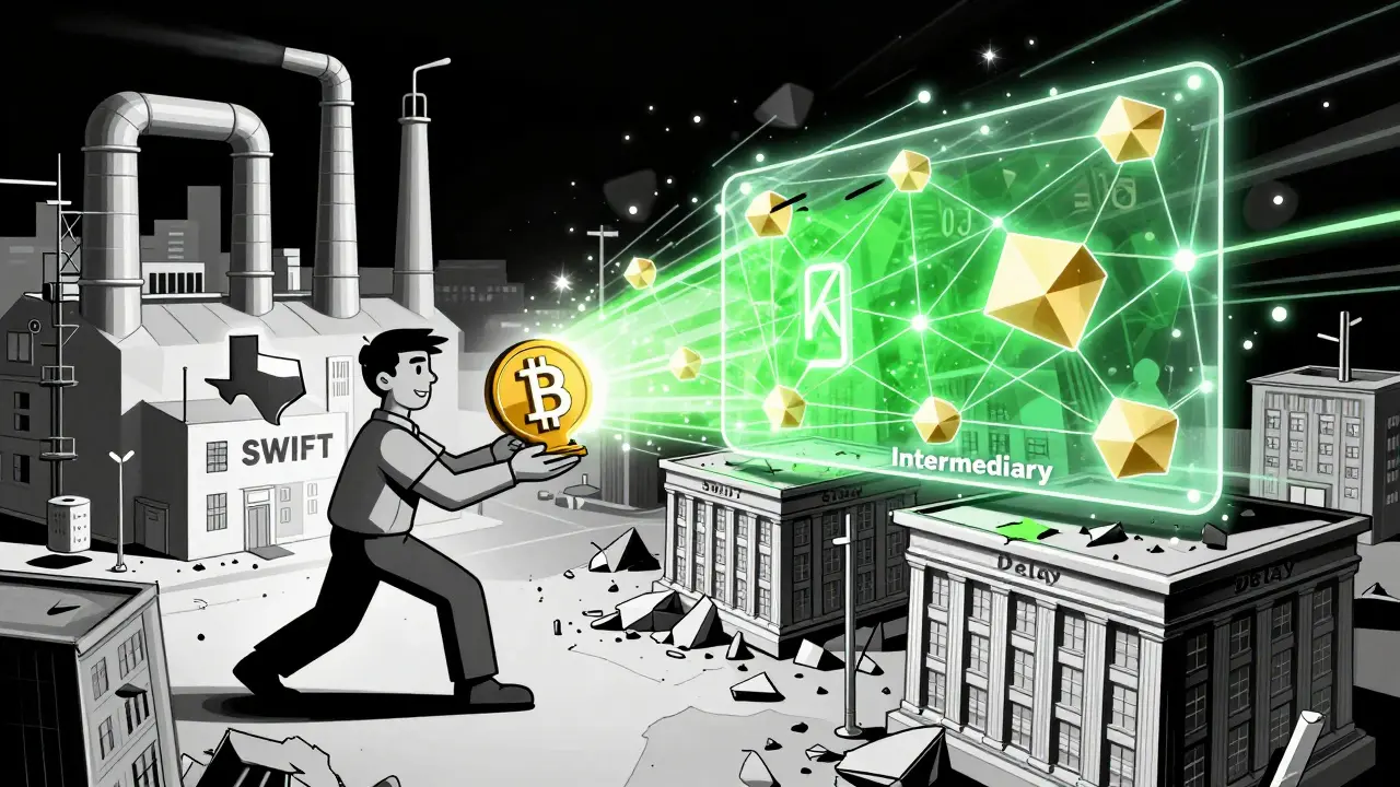 Entreprise texane envoie des USDC à Singapour, contournant les banques traditionnelles.