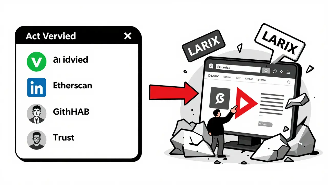 Comparaison entre un airdrop légitime et un piège numérique, illustré avec des symboles géométriques de confiance et de danger.