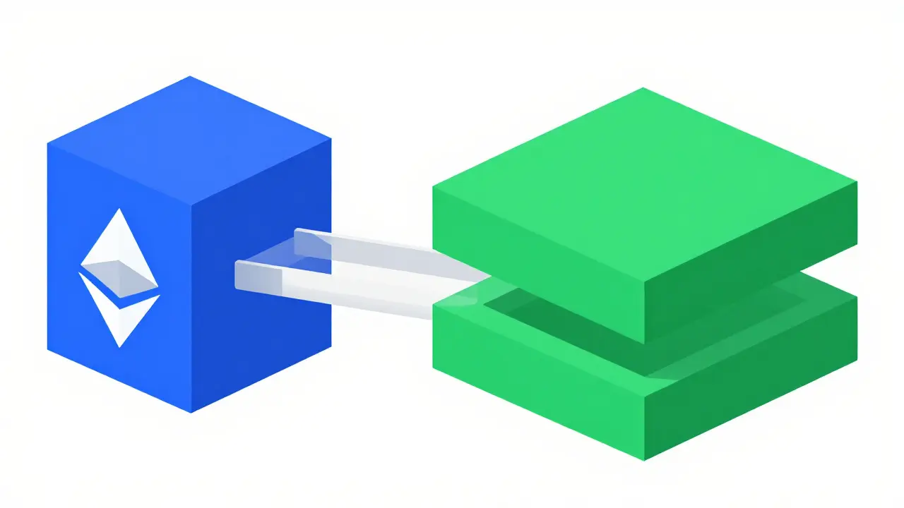 Pont AIN reliant Ethereum et AI Network.