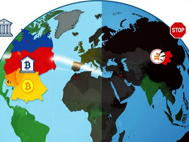 Restrictions géographiques de Coinbase sur les cryptomonnaies par pays