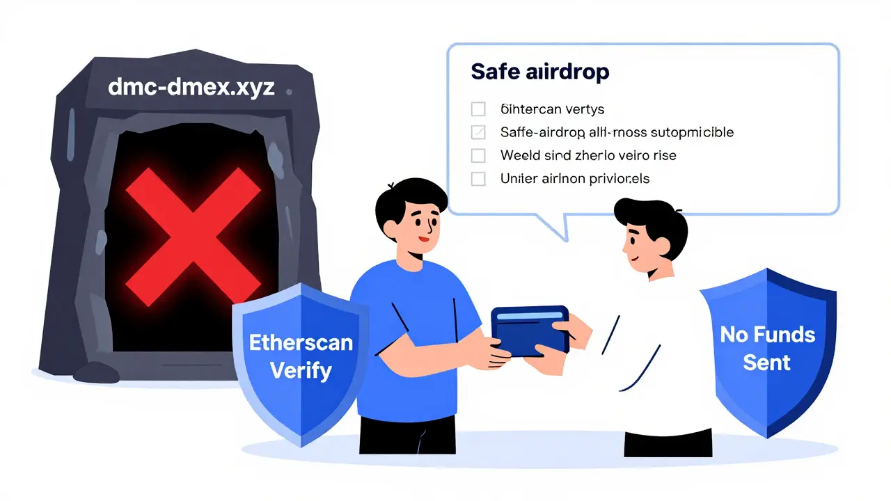 Utilisateur sécurisé avec portefeuille neuf, protégé par des boucliers de vérification, portail frauduleux scellé.