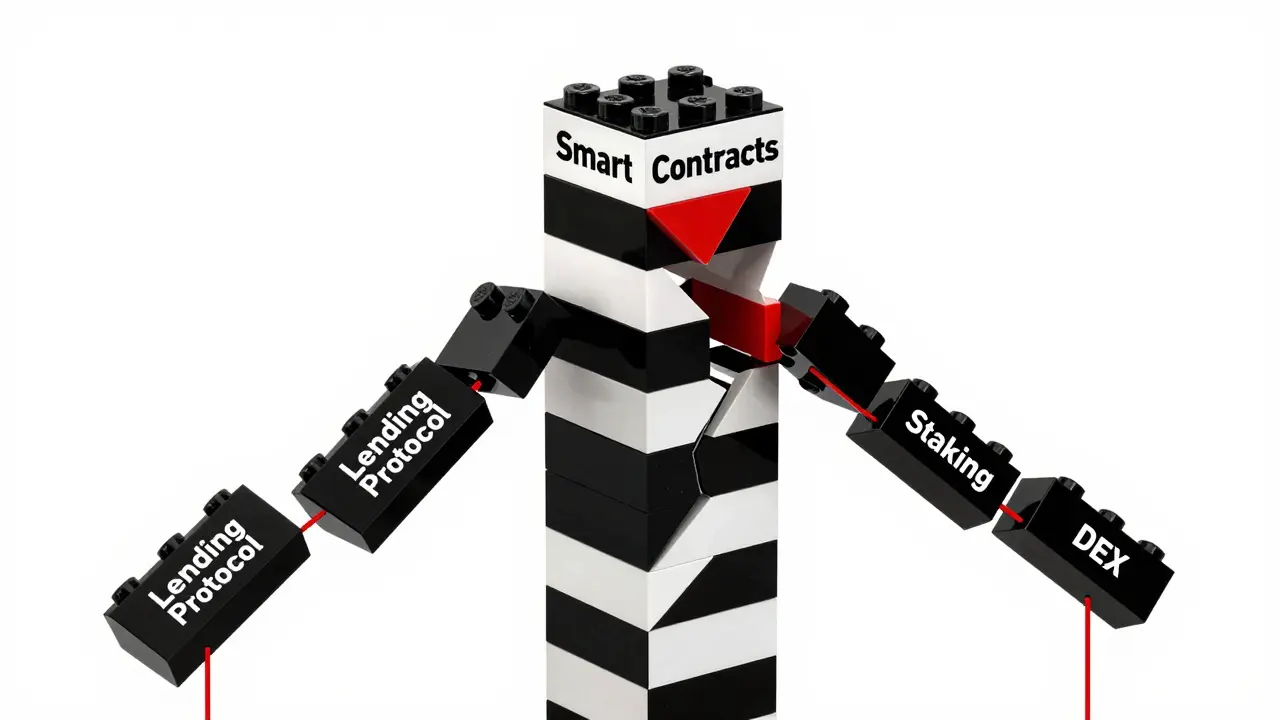 Risques de composabilité et défaillances en cascade dans les systèmes blockchain