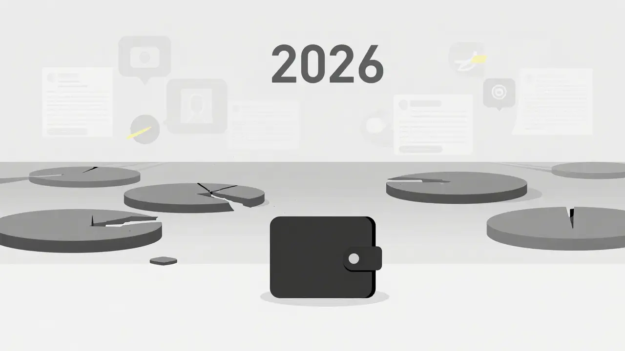 Scène abstraite Bauhaus montrant l'inactivité du projet en 2026