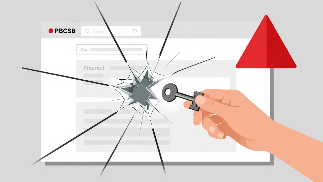 Site web factice représenté par des formes géométriques fragiles