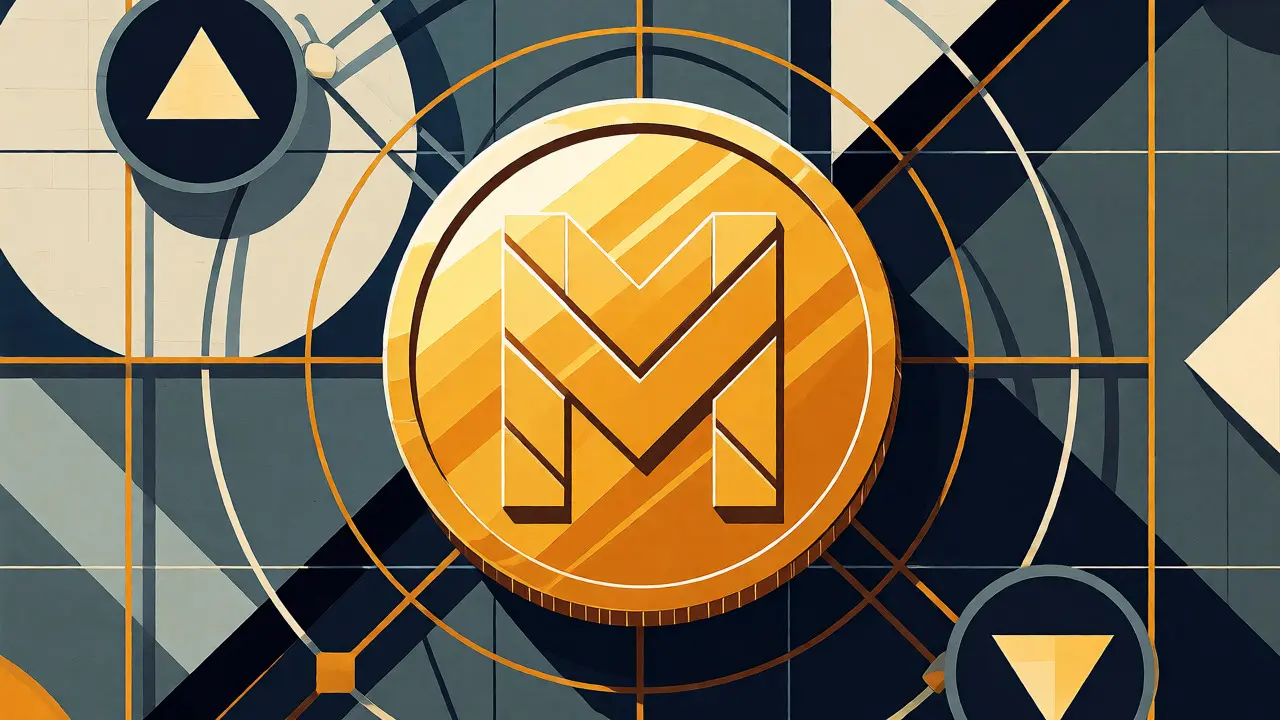Représentation stylisée du token MINT et de son utilité dans un style Bauhaus.